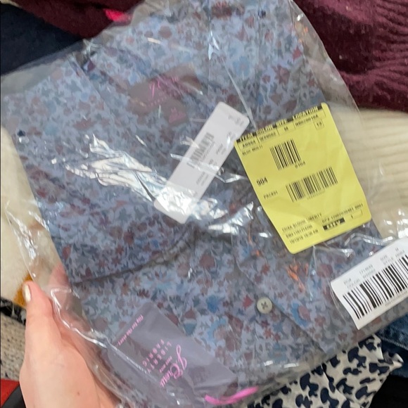 Jcrew Liberty tie collar top! BNWT 👌 - Picture 4 of 4